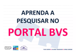 Portal BVS