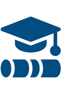 graduacao azul